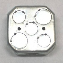 Cajetin metálico 4x1/2x3/4 octogonal Ferreteria FERMETAL-CME-03 