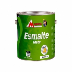 Esmalte Mate Premium Galón Manpica Ferreteria MANPICA-SES101 